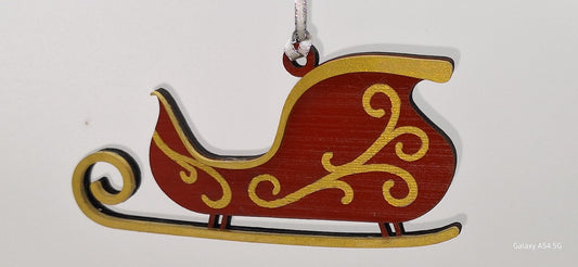 Fancy Sled- RED
