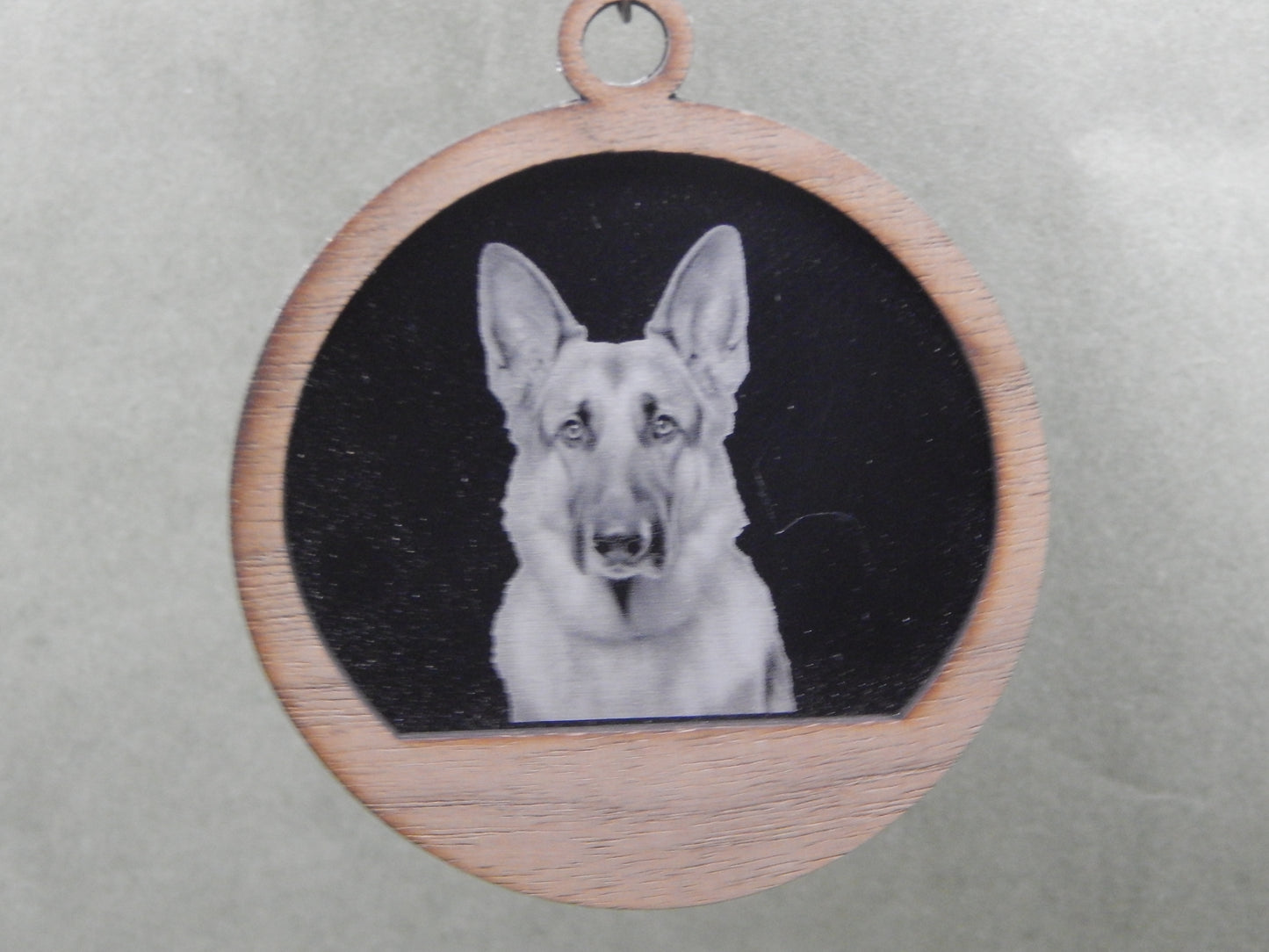 German shepard ornament